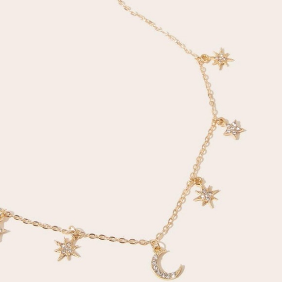 3/$30 💛 Moon and Stars Choker - Picture 3 of 3